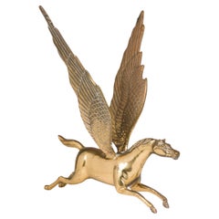 Curtis Jere Mid-Century Brass Pegasus Sculpture, USA, 20th Century