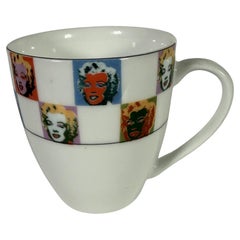 Andy Warhol American Modern "Some Like it Hot" Pattern Coffee Mugs