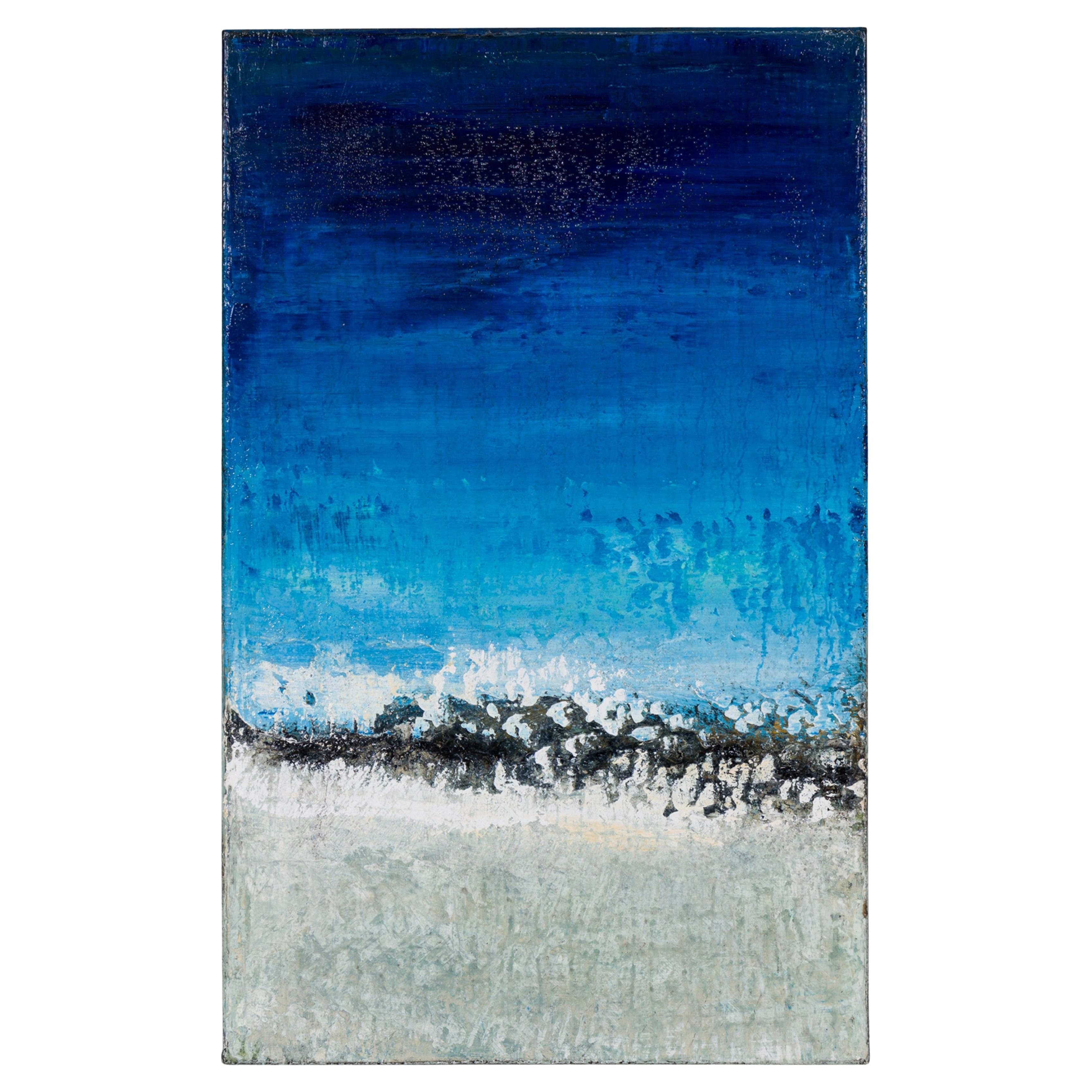 Untitled Ref 6570 Mixed Media Artwork, American Contemporary, 48x30 For Sale