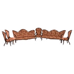 American Victorian Rosewood 6-Piece Salon Room Set