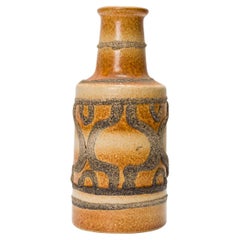 Vaso in ceramica in stile Mid-Century Modern di A. Pittalis, design della Germania dell’Est
