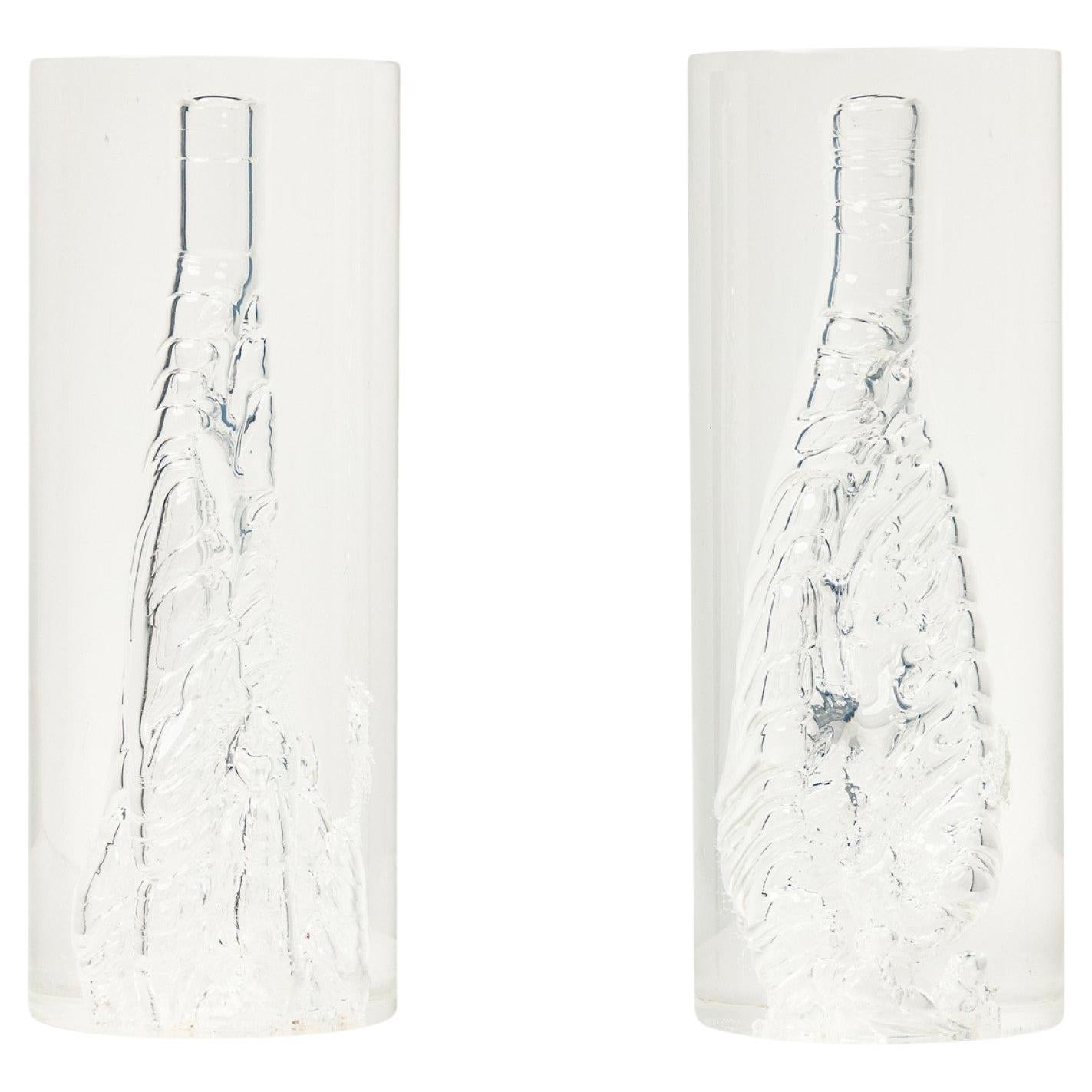 Sculture in acrilico Lucite in stile Mid-Century Modern, 15,25\ in vendita