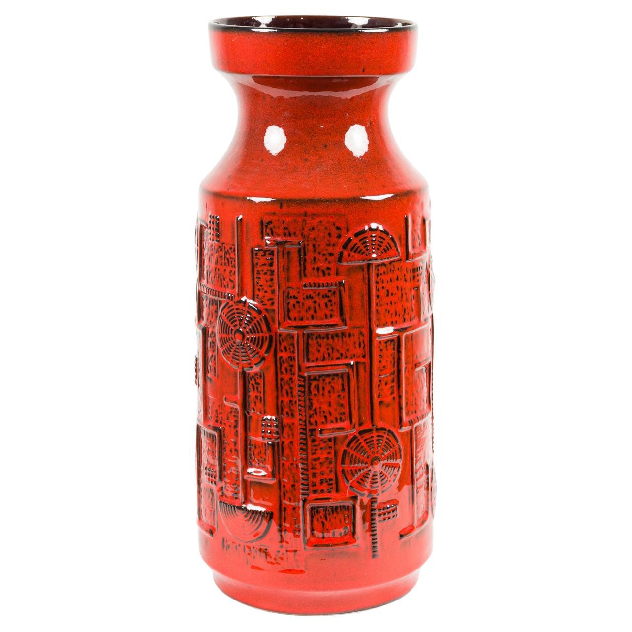 Vaso Bay Keramik di Bodo Mans, stile Mid-Century Modern, Germania in vendita