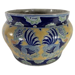 Enrique Luis Vertosa Early 20th Century Mexican Hand Painted Talavera