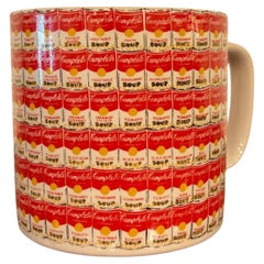 Andy Warhol American Modern "100 Cans" Pattern Coffee Mugs
