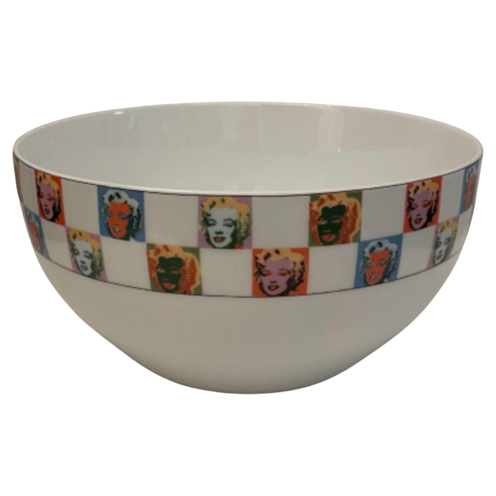 Andy Warhol American Modern "Some Like it Hot" Pattern Serving Bowl