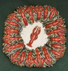 French Longchamps Crawfish Plates
