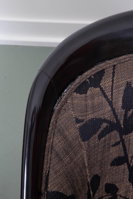 Pair of Decorative Tub Chairs Great Curved Back Supports For Sale at