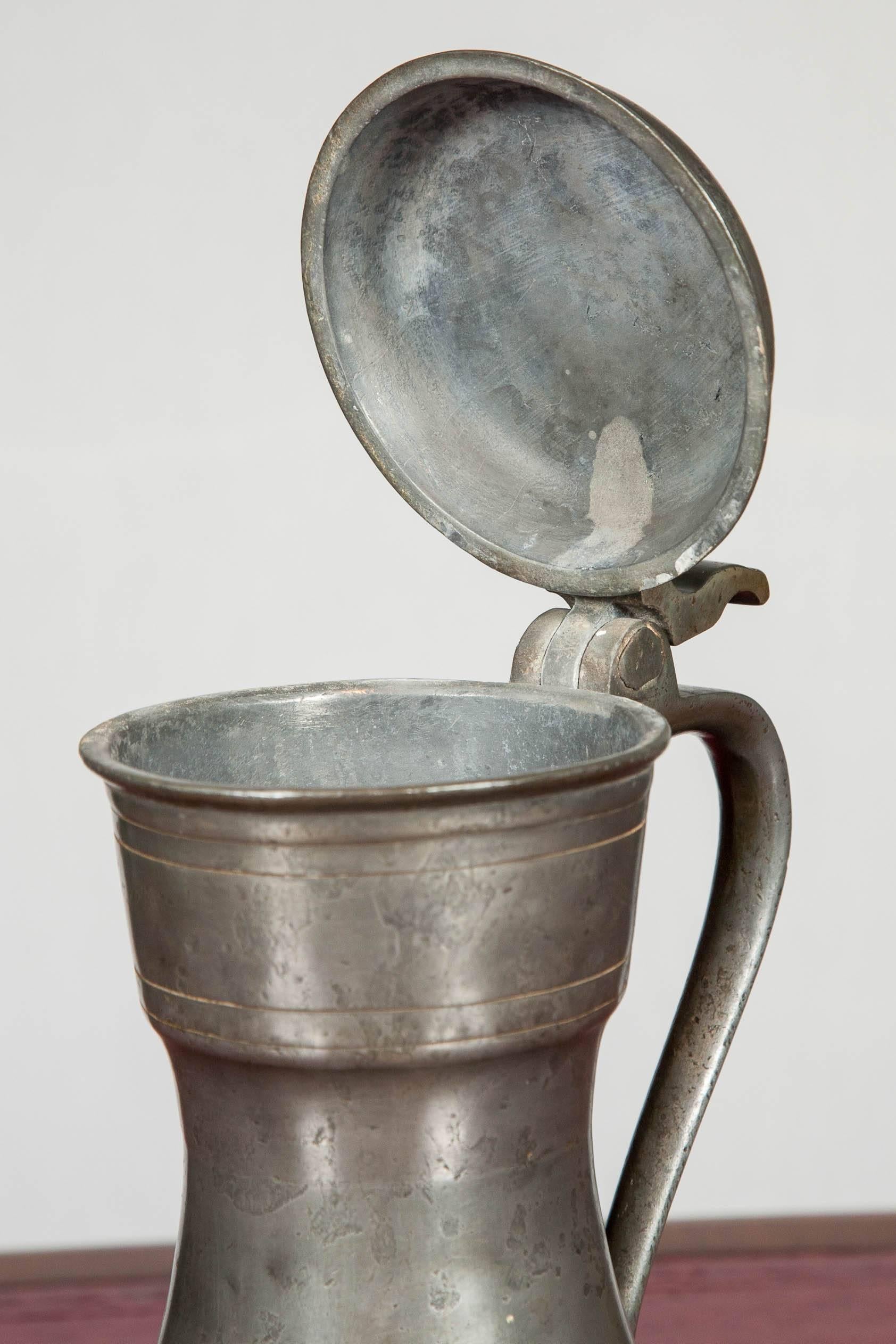 Elizabethan Pewter Flagons For Sale