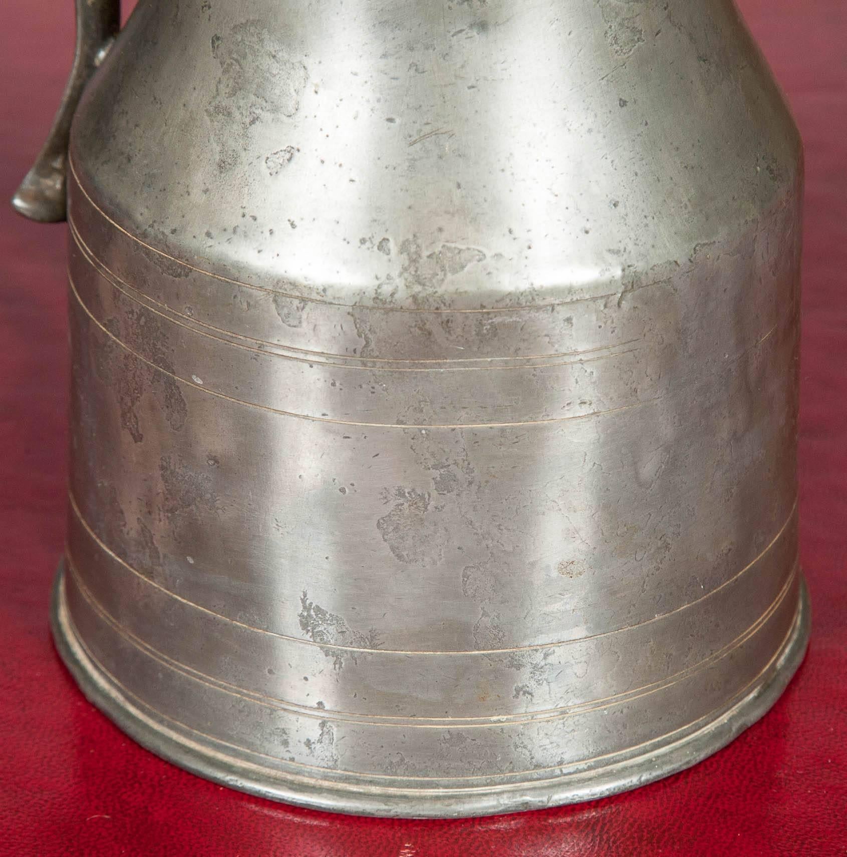 British Pewter Flagons For Sale
