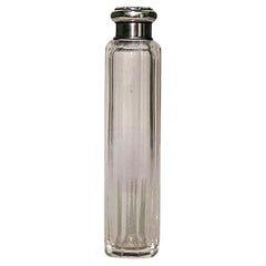 English Victorian Crystal Perfume Bottle