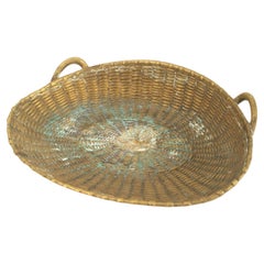 French Bronze Card Holder Ashtray