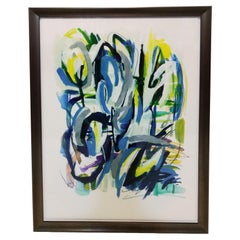 Of Sound Mind Abstract Art Print, Modern Painting, 20th Century