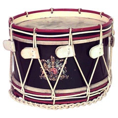 English Victorian Regimental Drum