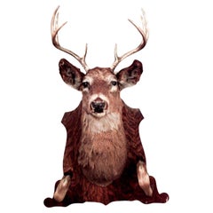 Country Taxidermy Dear Head Hatrack