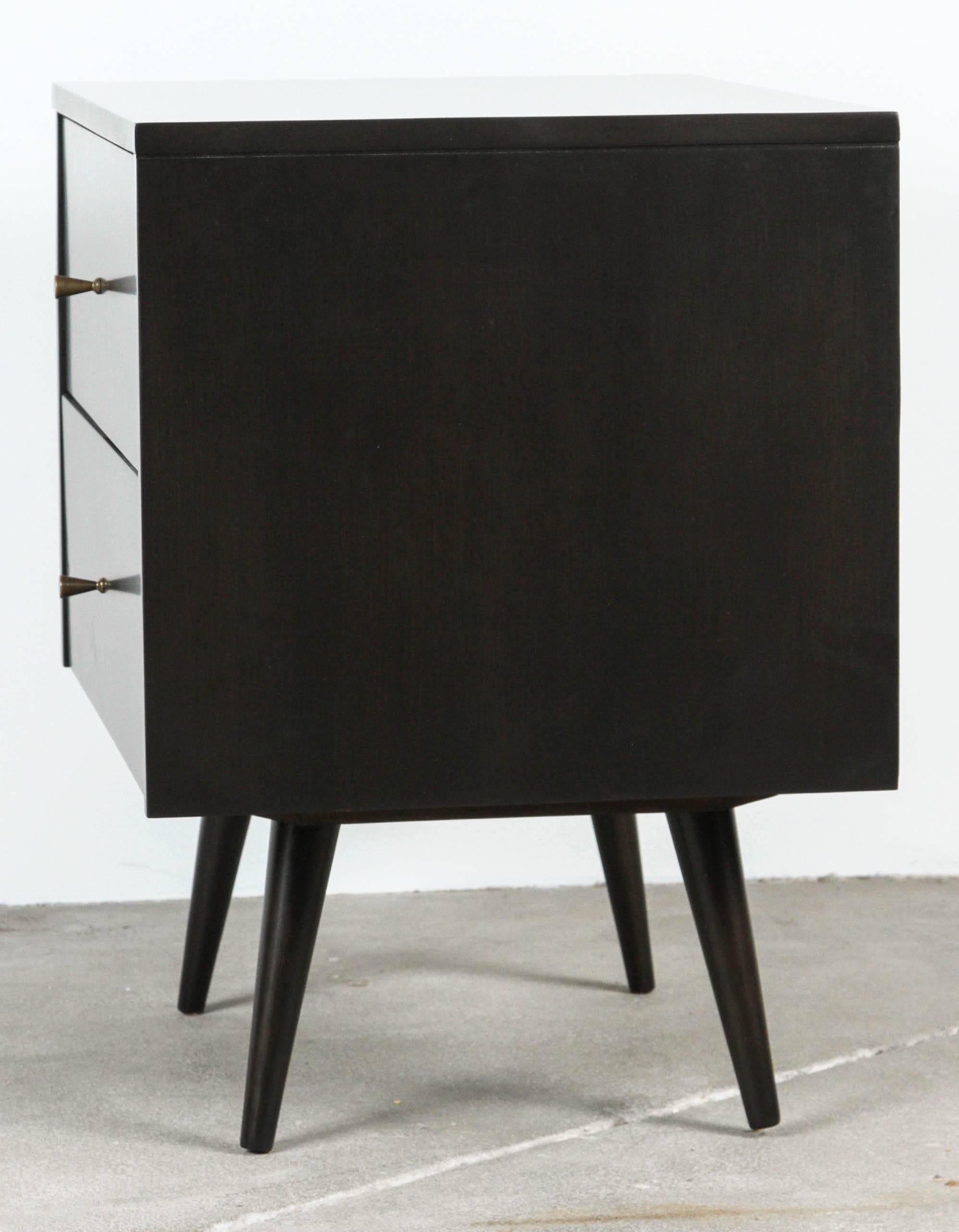 Paul McCobb Two-Drawer Nightstand In Excellent Condition In Los Angeles, CA