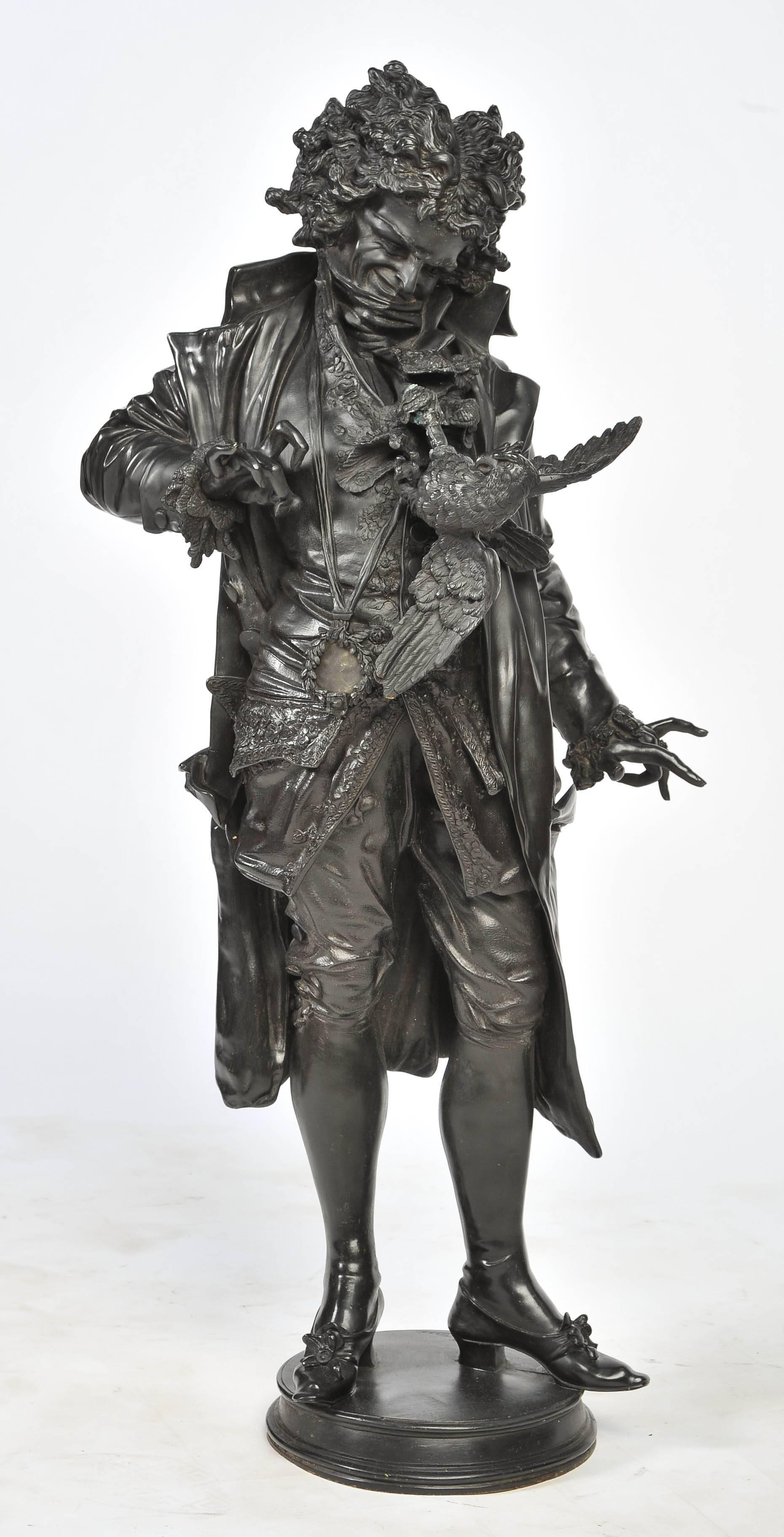 Italian Bronze by Pandiani of Beethoven