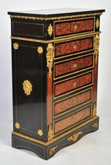 Pair of Boulle Cabinets, 19th Century