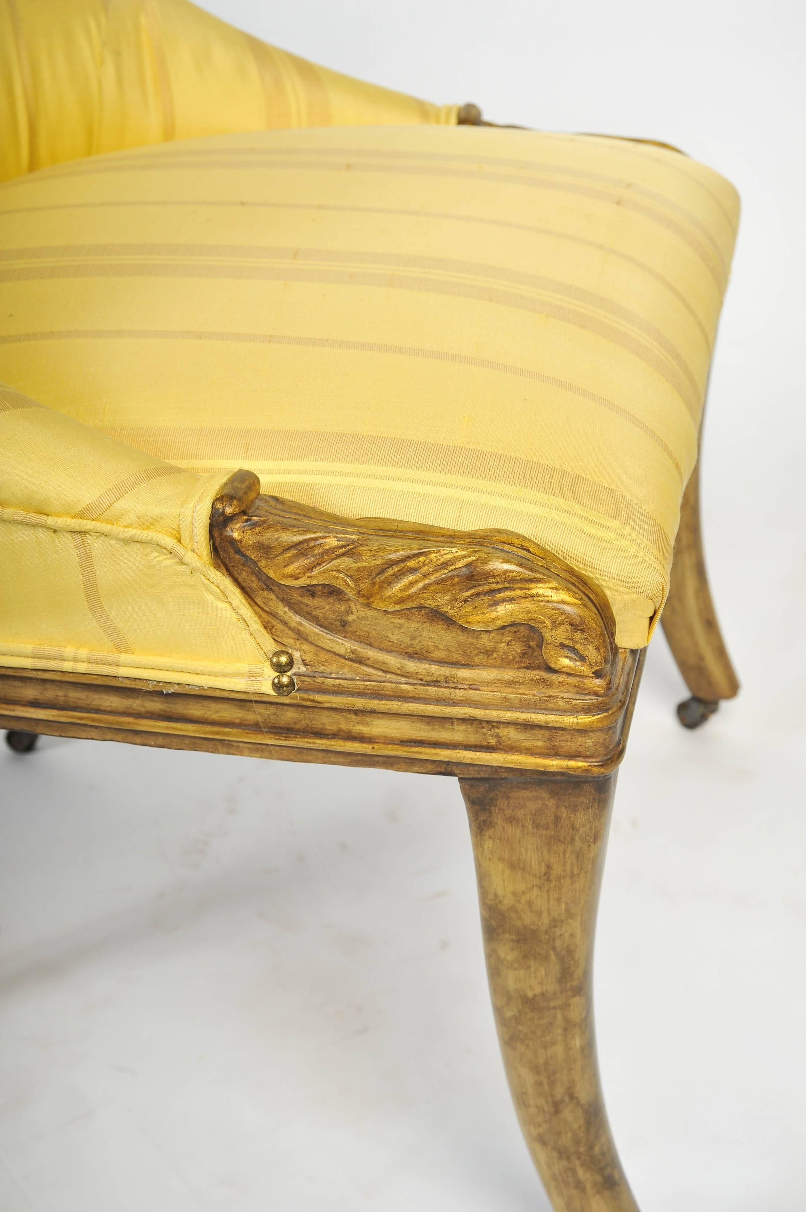 Early 19th Century Pair of Regency Side Chairs For Sale