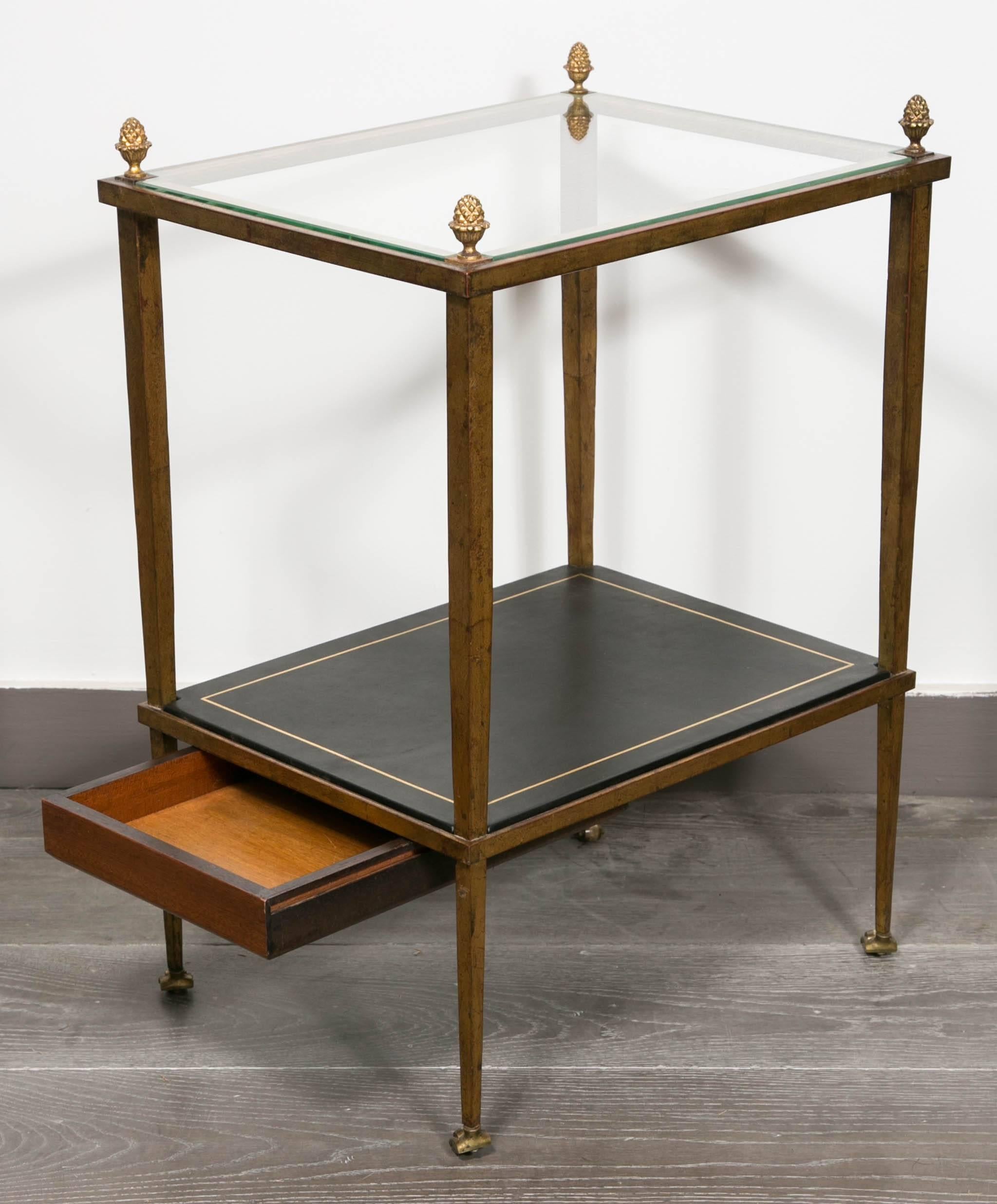 Rare Pair of Side Tables by Maison Ramsay 3