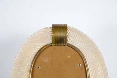 Pair of Murano Glass Frame Signed by Ercole Barovier