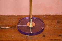 Floor Lamp with Amethyst by Gianluca Fontana