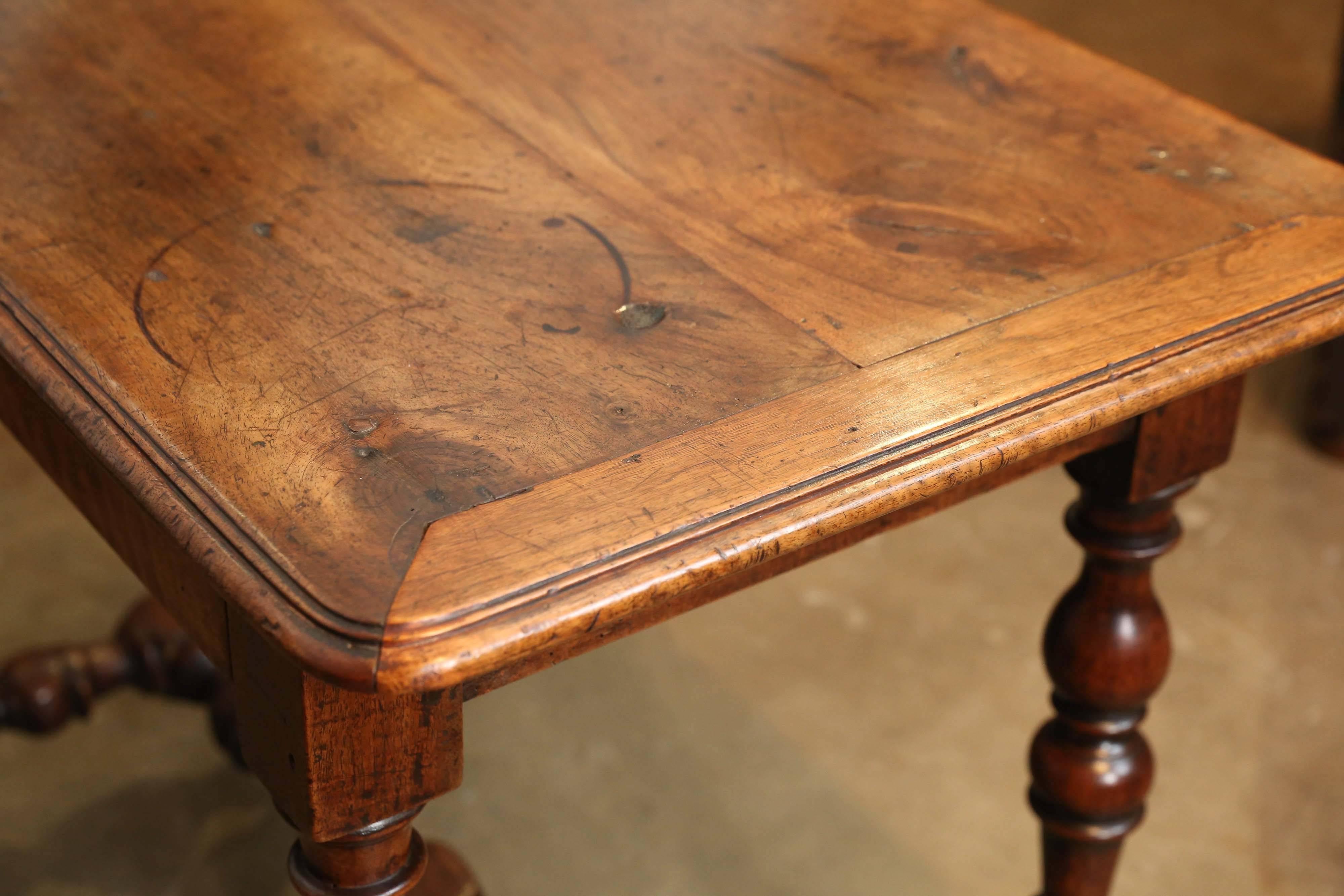 18th Century and Earlier Antique 18th Century Walnut French Table