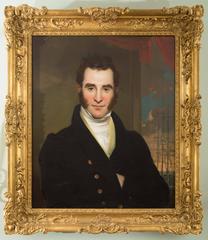 Early 19th Century Portrait of a Sea Captain Attributed to John Neagle
