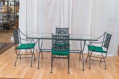 Rare Mayan Collection Five-Piece Dining Set by Arthur Umanoff for Shaver-Howard
