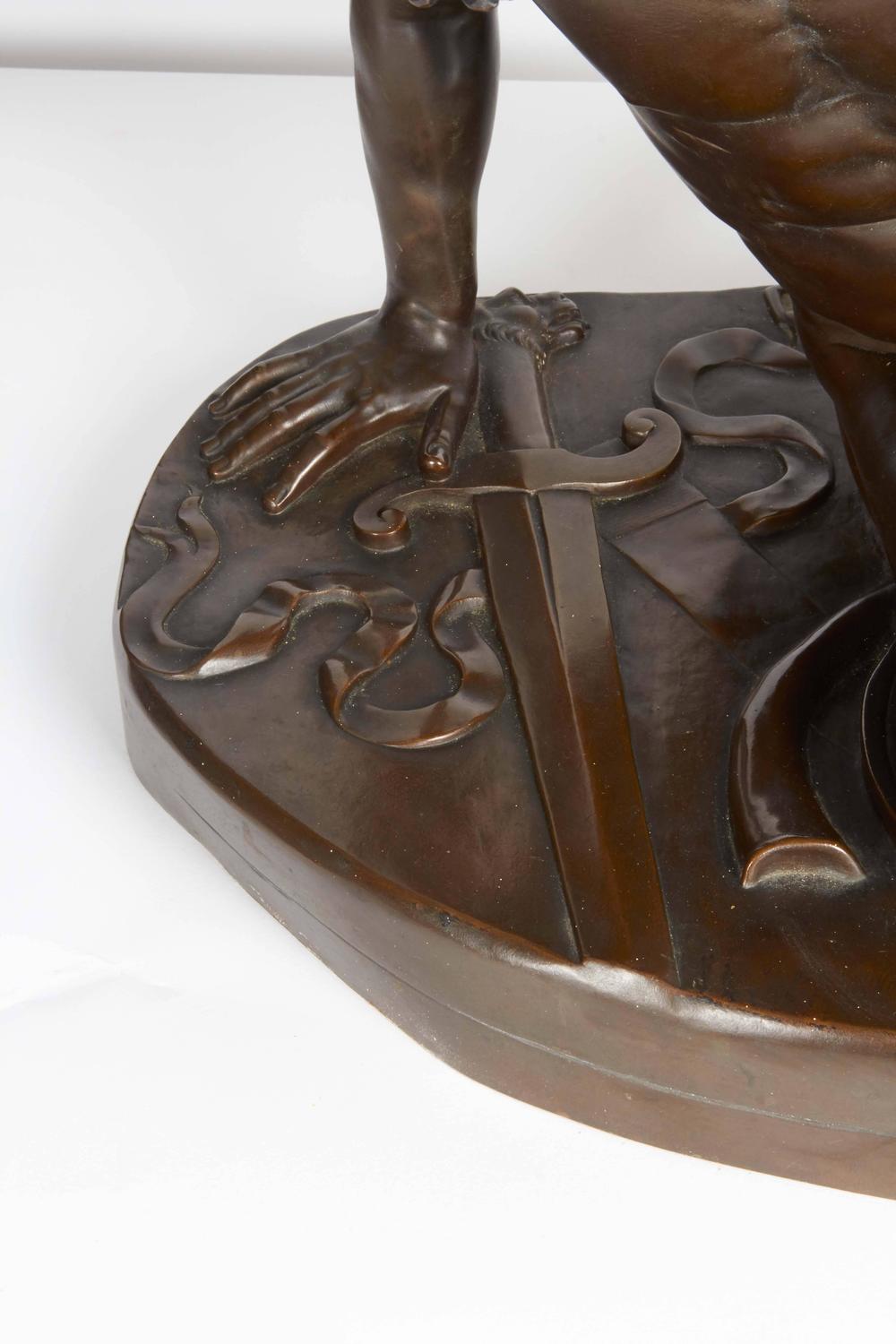 Ours de Sculpture Bronze d'après August Gaul réplique Copie