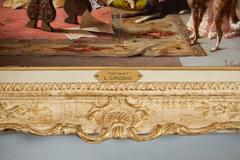 Luigi Crosio, Oil on Canvas Painting "The Duet"