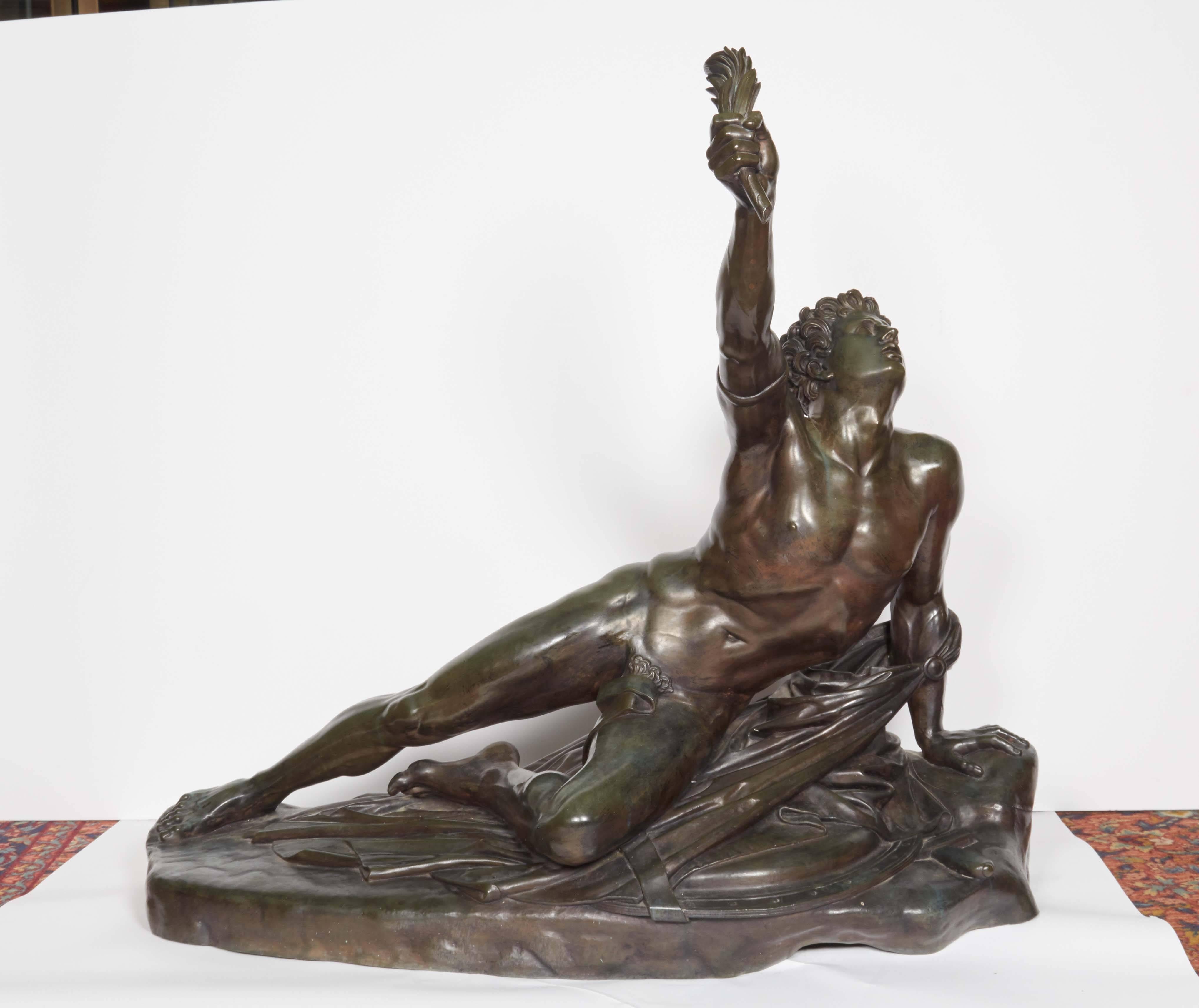 Monumental French Bronze Sculpture 