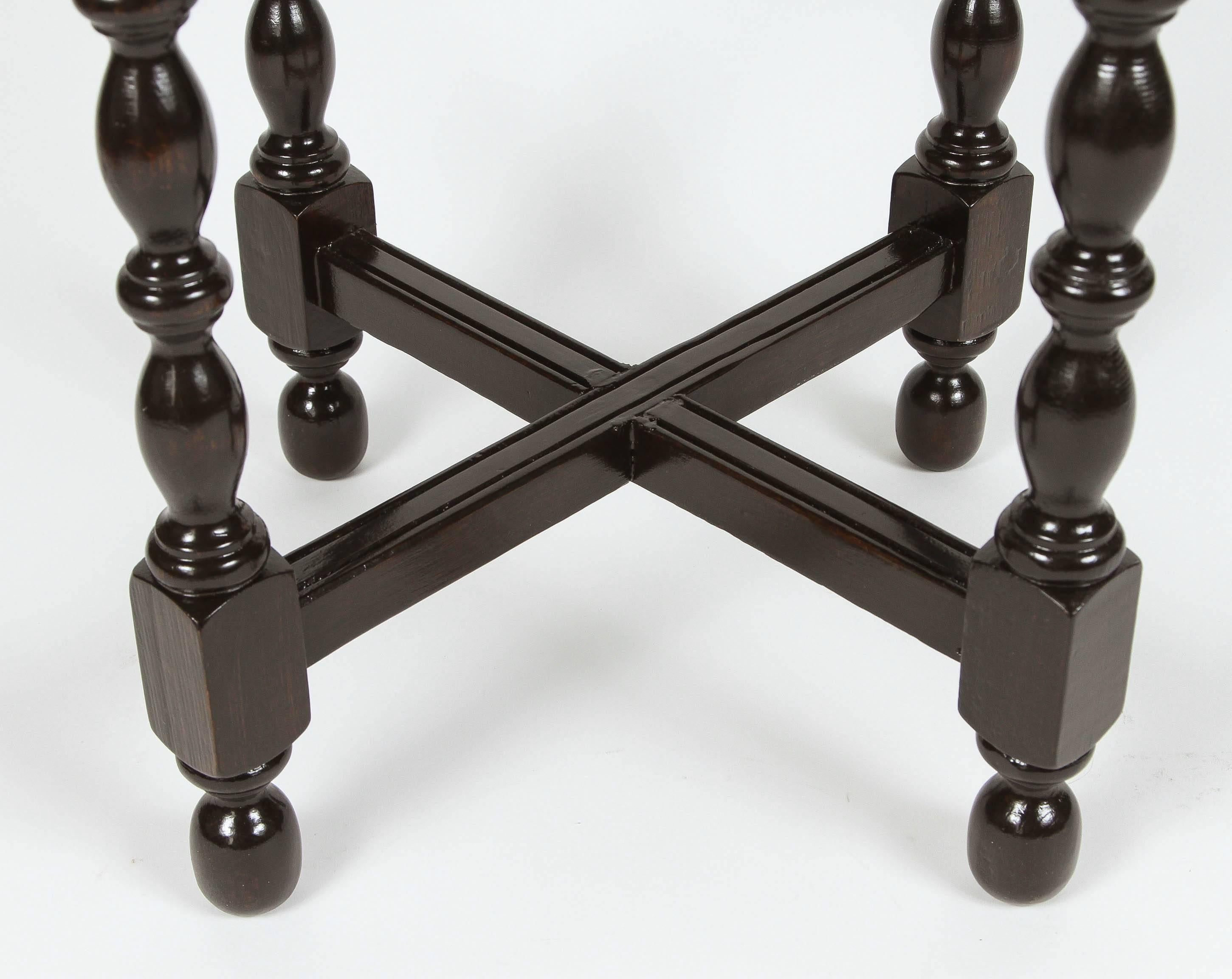 small octagon table