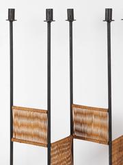 Rare Free-Standing Arthur Umanoff Six-Stem Candelabra