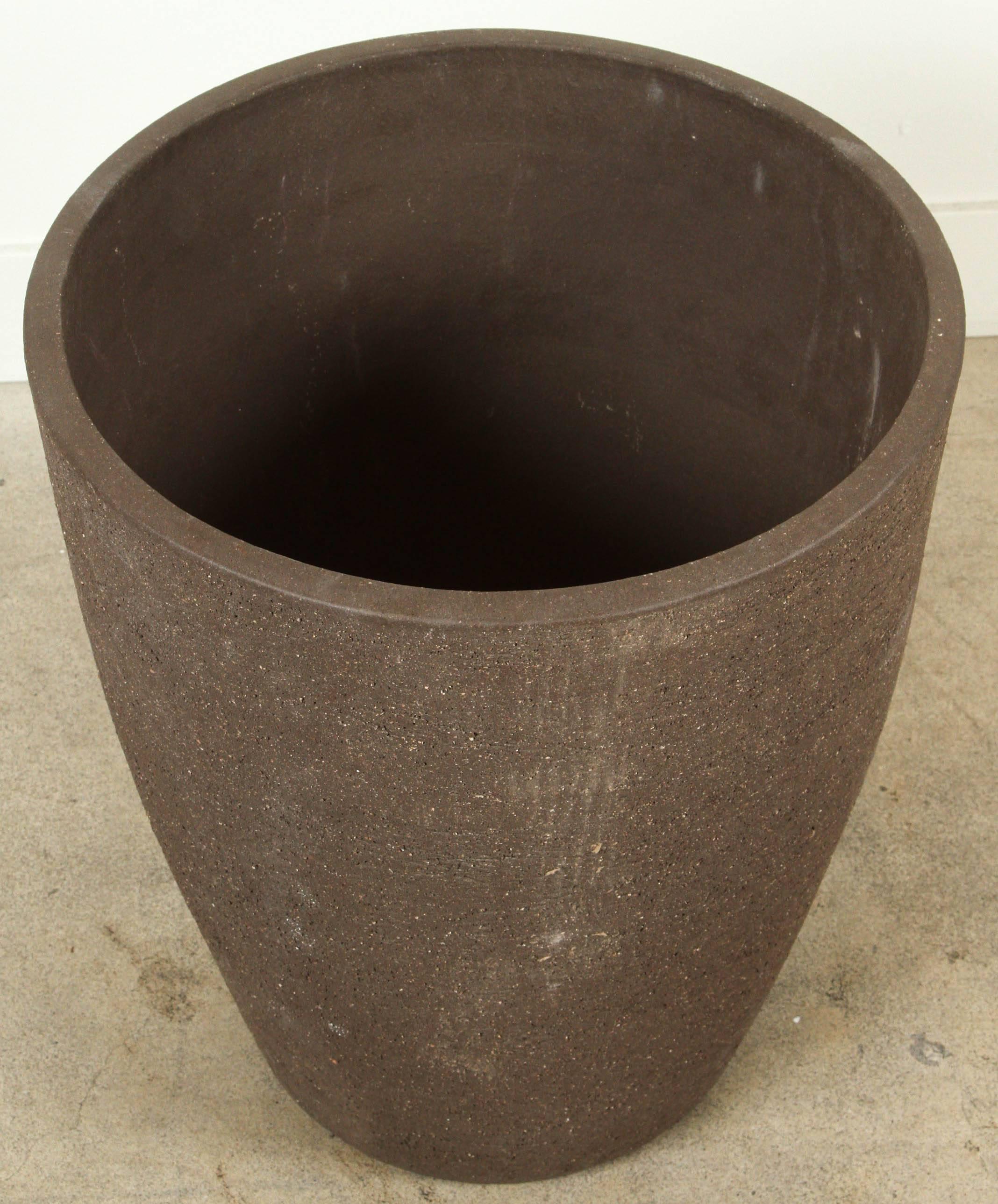 Mid-Century Modern Stoneware Planter Attributed to Stan Bitters for Hans Sumpf Co