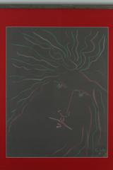 Pastel on Paper Attributed to Jean Cocteau