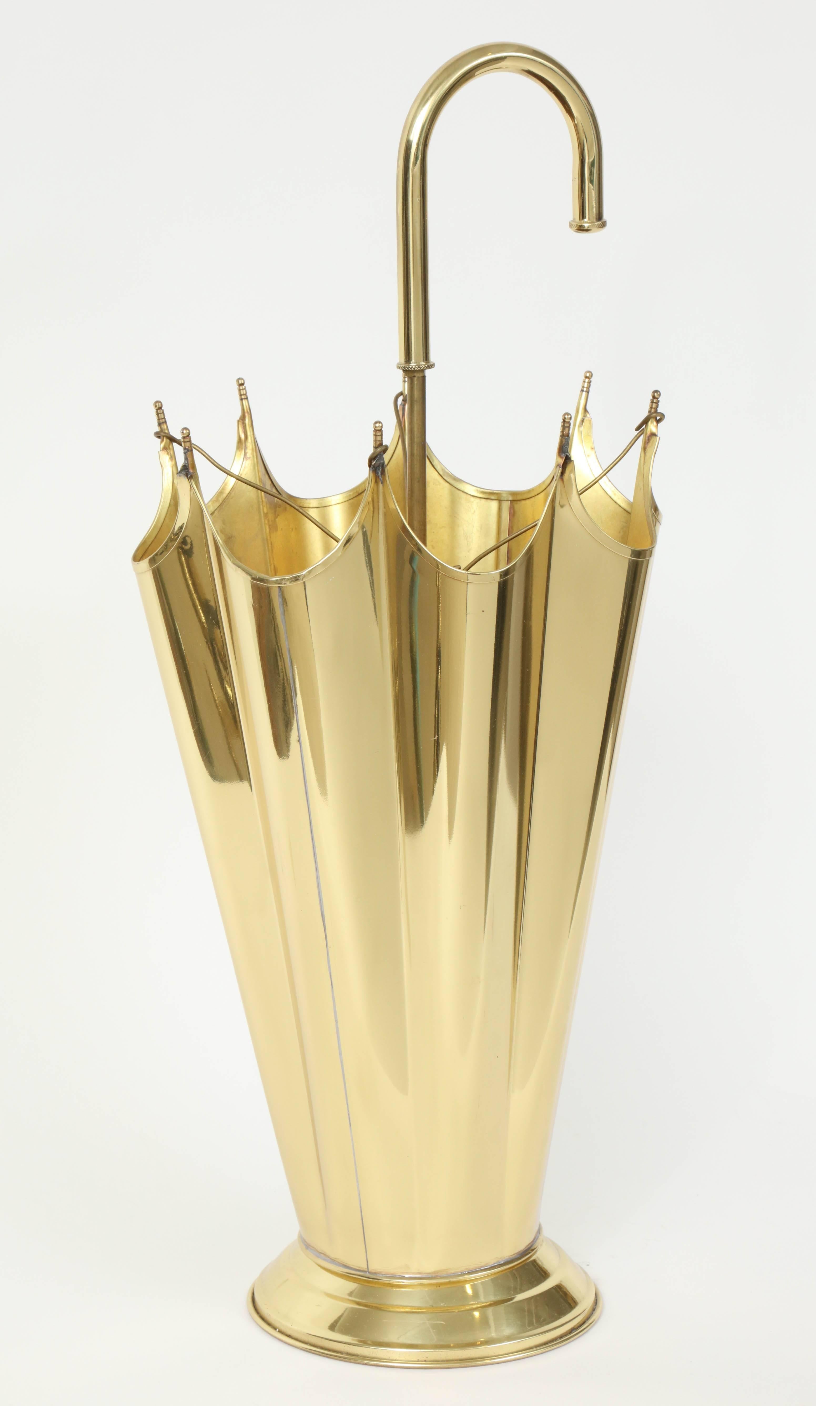 brass umbrella holders