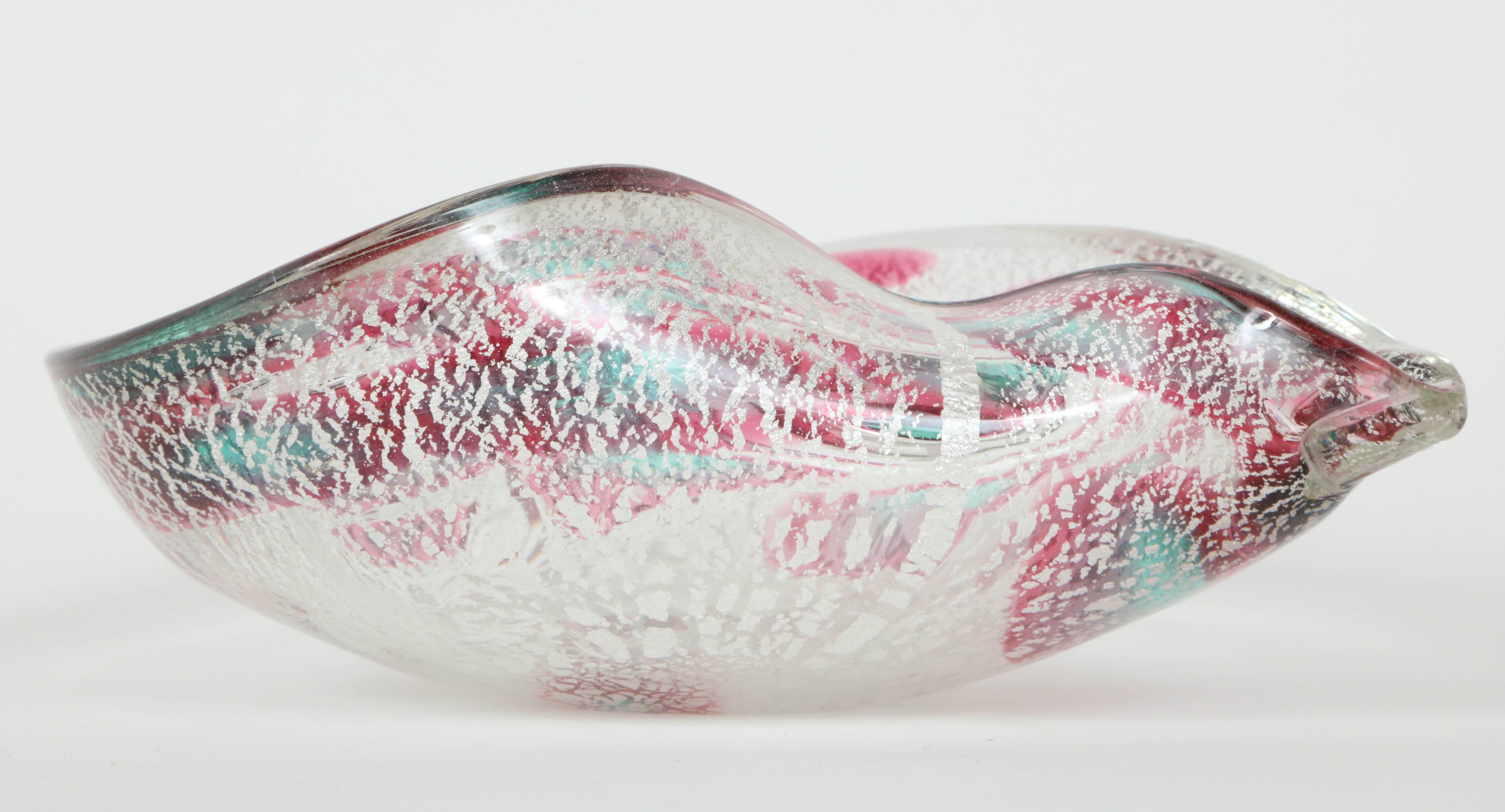 Vetro di Murano Vaso in vetro di Murano di AVEM in vendita