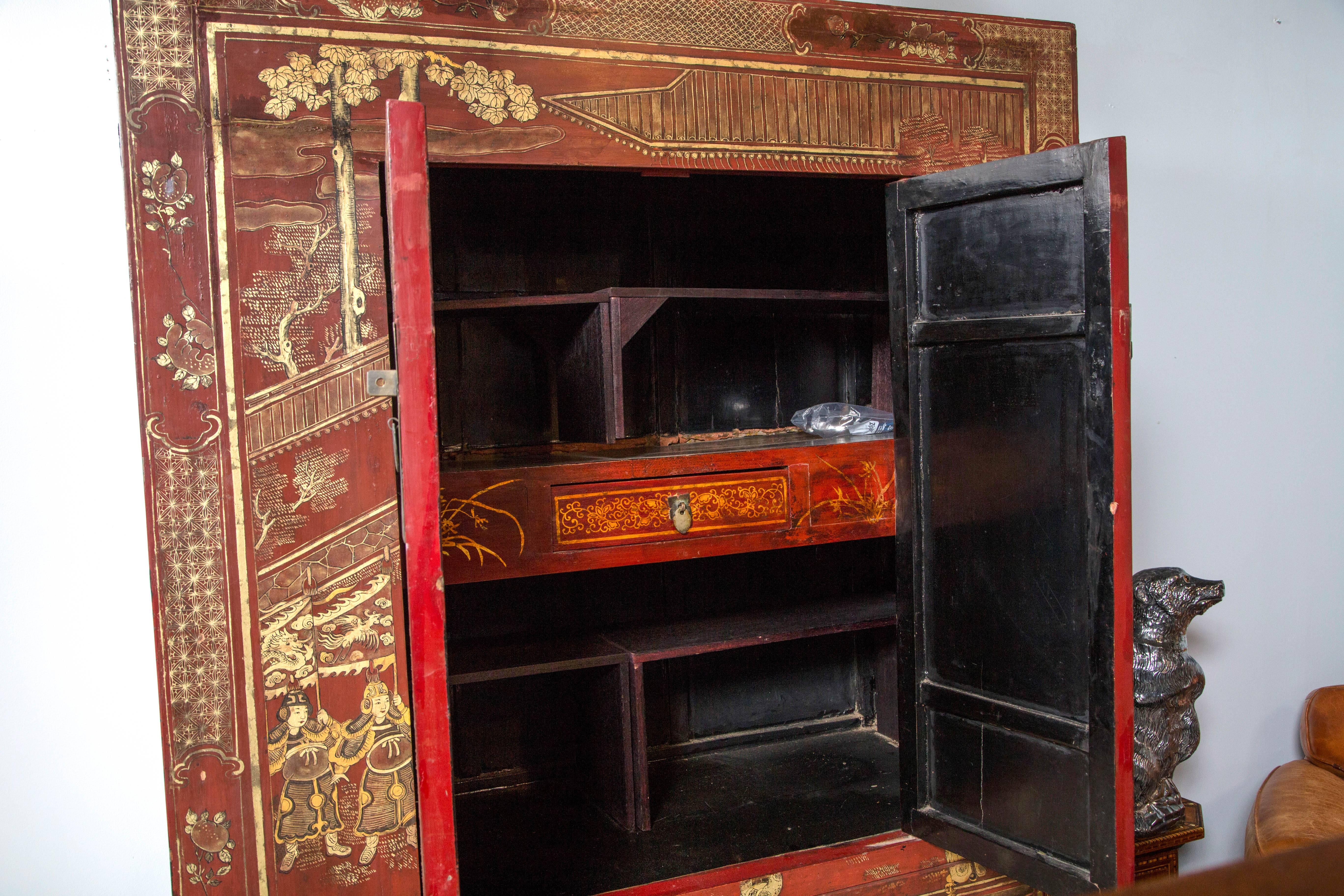 Chinese Export Chinese Cabinet