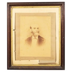 American Victorian Balding Man Portrait