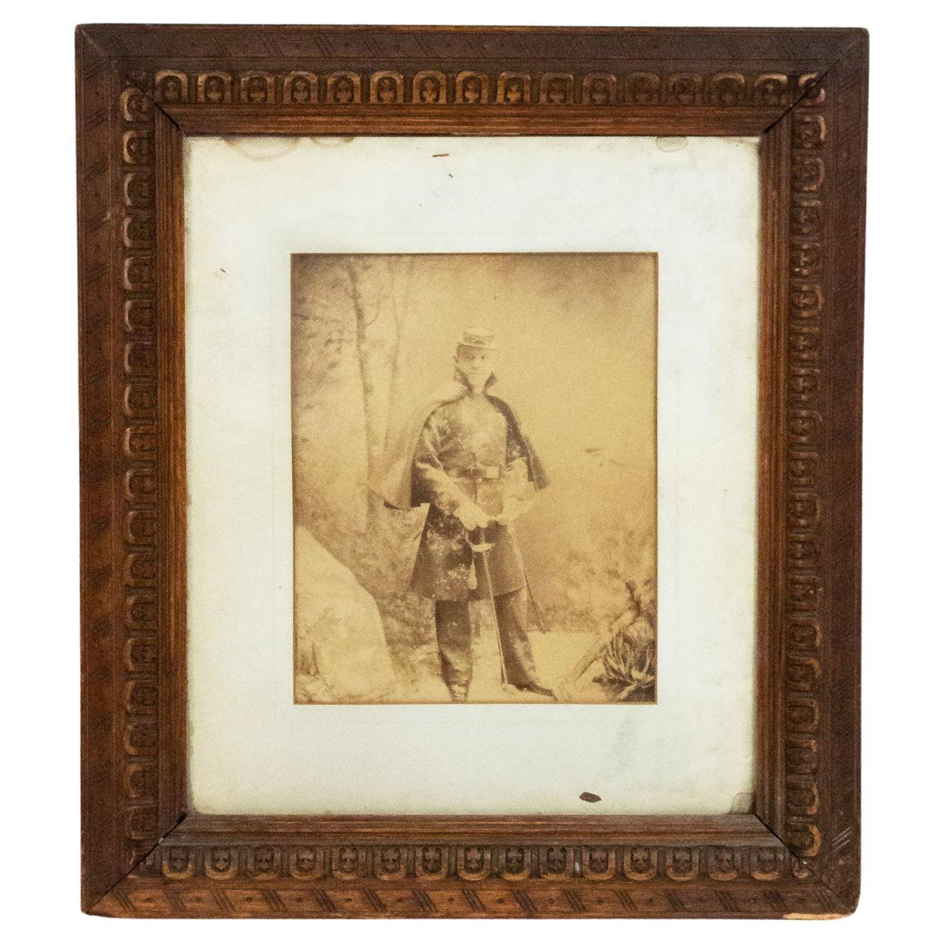 Amerikanische viktorianische Bürgerkriegssoldatenfotografie