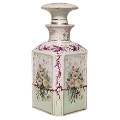 French Victorian Porcelain Perfume Bottle