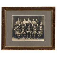 American Vintage Football Team NHS 1922 Photograph