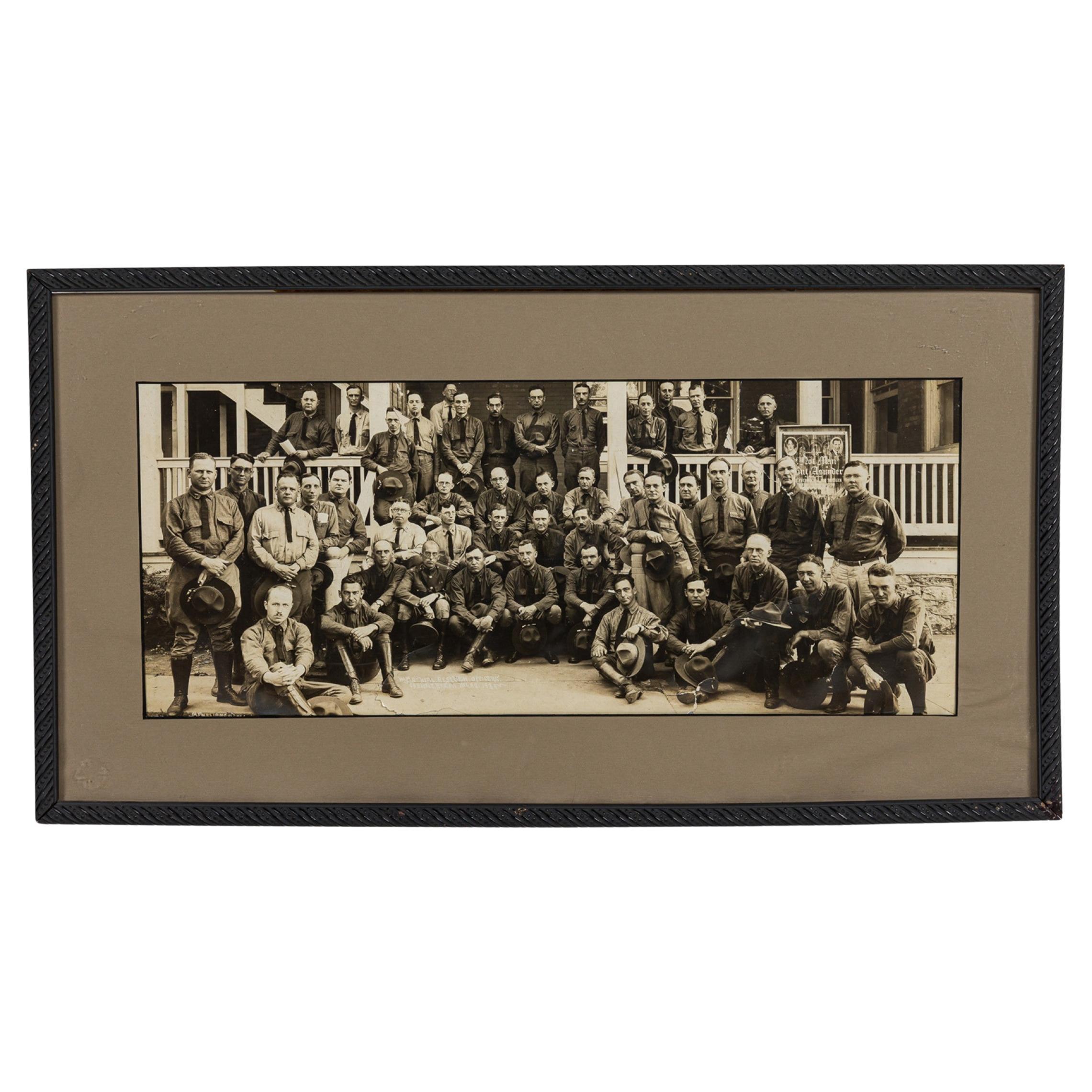 Vintage Australian Motorcyle Police Photograph