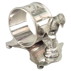 English Victorian Silver Plate Napkin Ring