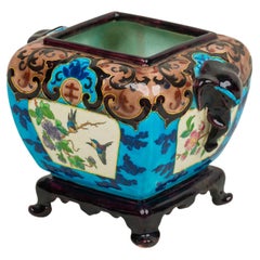 Jules Vieillard French Victorian Chinoiserie Cachepot