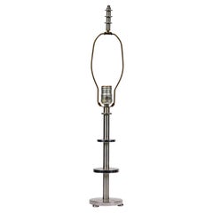 American Mid-Century Modern Three Tiered Buffet Lamp