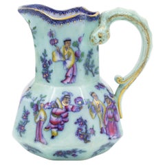 Chinoiserie Copeland Late Spode Blue Pitcher