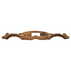 Rustic Country Carved Wooden Yoke