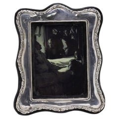 English Victorian Silver Picture Frame